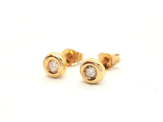 Boucles d'oreilles Boucles d'oreilles Or rose Diamant 58 Facettes 579254RV