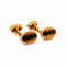 Boutons de manchette Boutons de manchette Cornaline Pomellato 58 Facettes