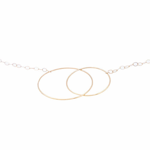 Collier Ginette NY Collier cercle Fusion Necklace Or jaune 58 Facettes 2322869CN