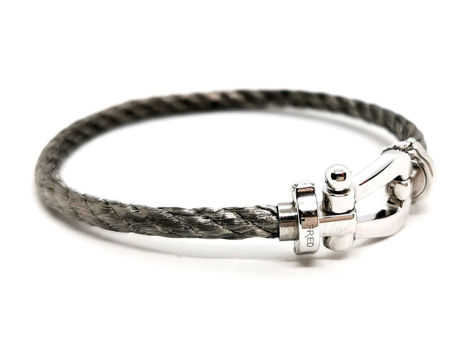 Bracelet Fred Bracelet Force 10 Or blanc 58 Facettes 1692974CN