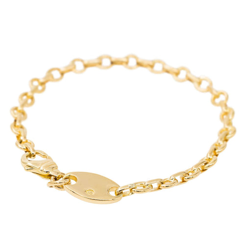 Bracelet Chaumet Bracelet Maille jaseron Or jaune 58 Facettes 2312883CN