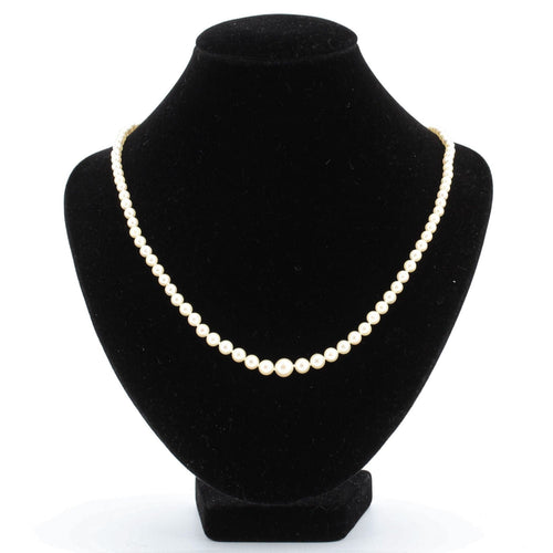 Collier Collier ancien perles de culture en chute 58 Facettes 15-388