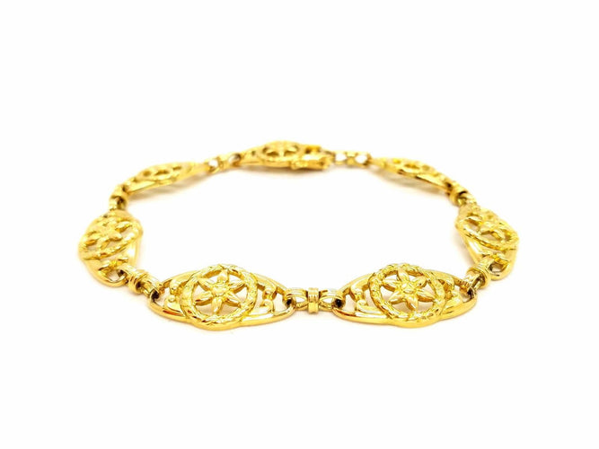 Bracelet Bracelet Filigrane Or jaune 58 Facettes 762612CD