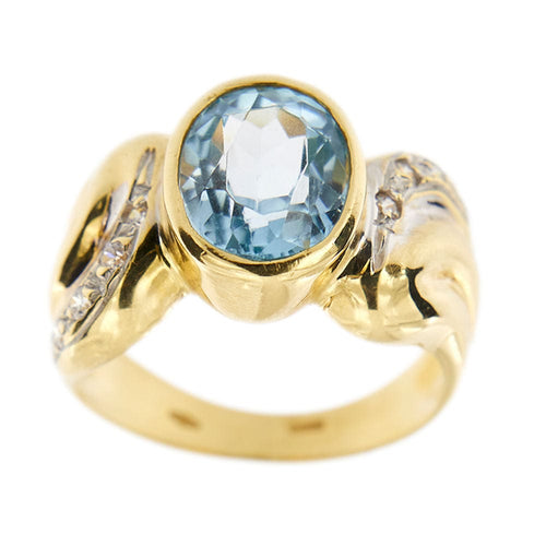 Bague 54 Bague topaze 58 Facettes 22951