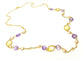 Collier Collier Sautoir Or jaune Citrine 58 Facettes 06600CD