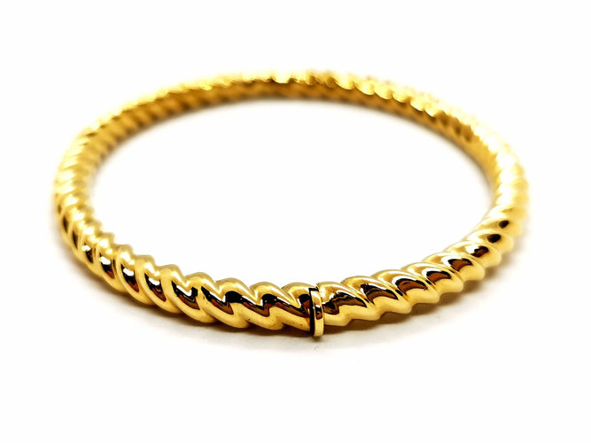 Bracelet Bracelet Jonc Or jaune 58 Facettes 1171403CD