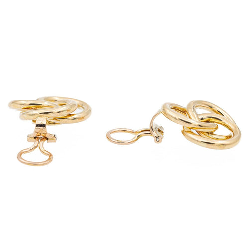 Boucles d'oreilles Cartier Boucles d'oreilles Clips Or jaune 58 Facettes 2309024CN