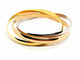 Bracelet Cartier Bracelet Jonc Trinity Or jaune 58 Facettes 1871818CN