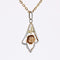 Pendentif Pendentif ancien à la rose 3 ors 58 Facettes CVP67