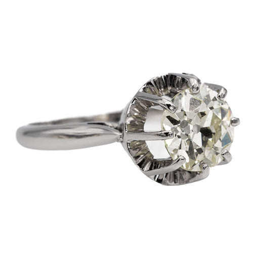 Bague 57 Bague Solitaire Or blanc Diamant 58 Facettes 2596487CN