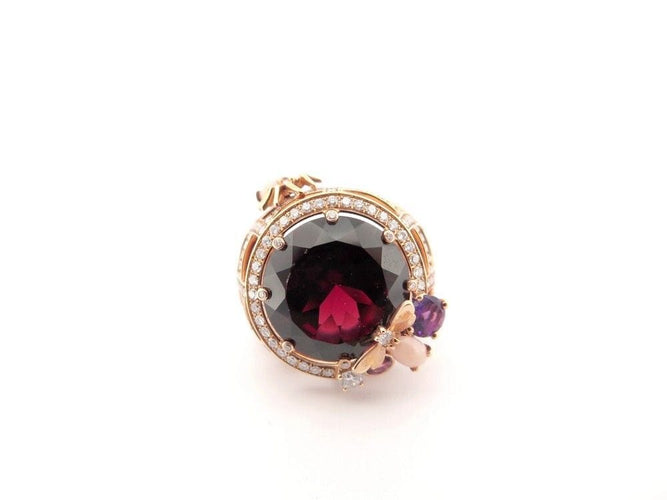 Bague 54 bague CHAUMET attrape moi si tu m'aimes gm grenat 58 Facettes 255742