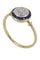 Bague 57 BAGUE ART-DÉCO SAPHIRS ET DIAMANTS 58 Facettes 057051