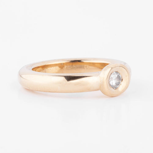 Bague Bague or jaune et diamant de la maison Chaumet 58 Facettes 0