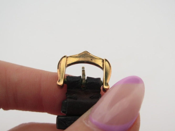 Montre vintage montre must de CARTIER colisee vermeil or 23mm quartz 58 Facettes 253348