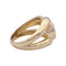 Bague 50 Bague entrelacée or jaune sertie d'un diamant. 58 Facettes 33603
