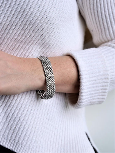 Bracelet Bracelet Maille polonaise Or blanc 58 Facettes 2277586CN