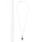 Collier Collier pendentif croix émeraude diamants 58 Facettes 31757