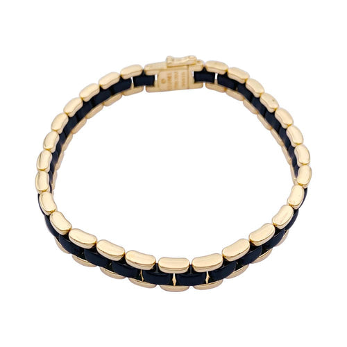 Bracelet Bracelet Chanel, "Ultra", or jaune, céramique. 58 Facettes 33084