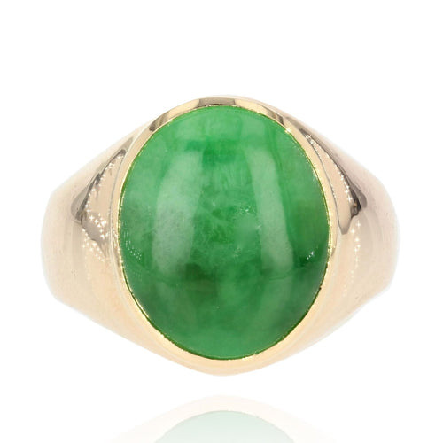 Bague 60 Bague en or et jade homme 58 Facettes 21-550