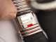 Montre vintage montre CARTIER declaration titane & acier 4 diamants 0.12ct quartz 58 Facettes 254101