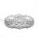 Broche Blanc/Gris / Or 750 et Platine 950 Broche Art Déco Platine Or Diamants 58 Facettes 180279R