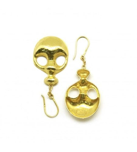 Boucles d'oreilles Jaune / Or 750 Boucles d'oreilles  ILIAS LALAOUNIS 58 Facettes R160461