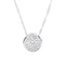 Collier collier pendentif pavage diamants 58 Facettes 13387