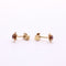 Boucles d'oreilles Boucles d’oreilles étoile Or jaune Rubis 58 Facettes