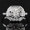 Bague 57 Bague art déco diamants 58 Facettes 21-726