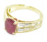 Bague Bague or jaune rubis Birman 58 Facettes 0