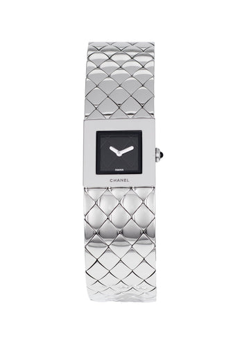 Montre Montre CHANEL Matelassée 19 x 19 cm Quartz H0009 58 Facettes 63480-59732