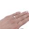 Bague 56 Bague Chaumet, Solitaire Bee my Love, or blanc, diamants. 58 Facettes 32452