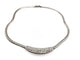Collier Collier Maille anglaise Or blanc Diamant 58 Facettes 578633CD