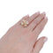Bague 51 Bague Fred, "Trèfle", or jaune, diamants. 58 Facettes 32165