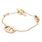 Bracelet Bracelet Hermès, "Frandole", or rose. 58 Facettes 32781