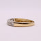 Bague 56 Bague double rangs de diamants 58 Facettes 6582