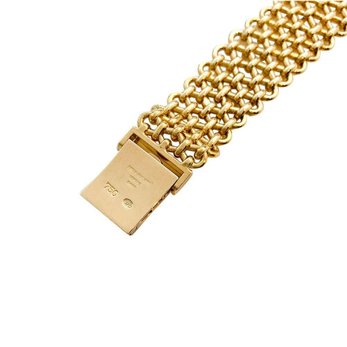 Montre Montre Patek Philippe "Ellipse" en or jaune sur bracelet or jaune. 58 Facettes 29605