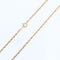 Collier Chaine en or jaune maille forçat limée 58 Facettes 19-538B