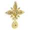Pendentif Croix en or et diamants 58 Facettes 07162-0181