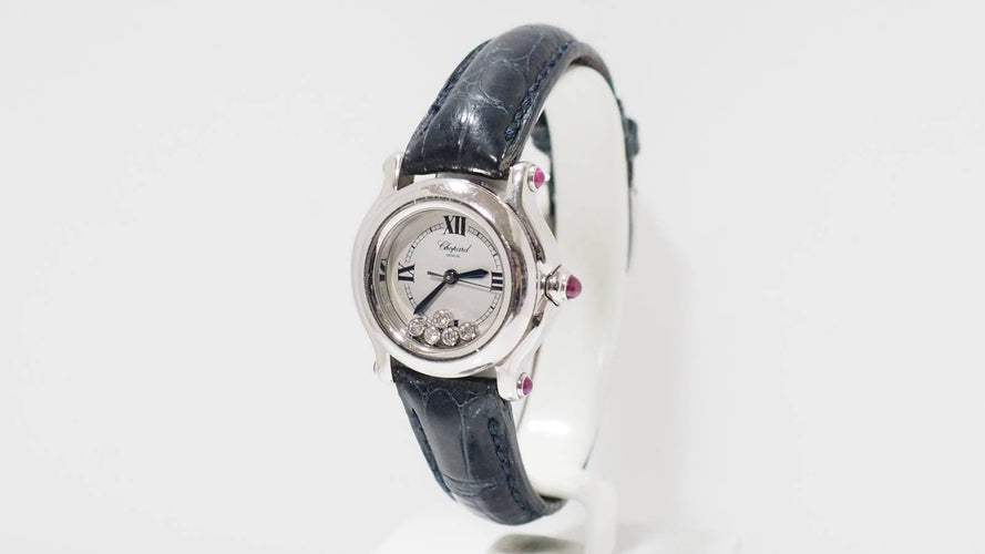 Montre Chopard - montre Happy Sport Mini en acier 58 Facettes 32068B