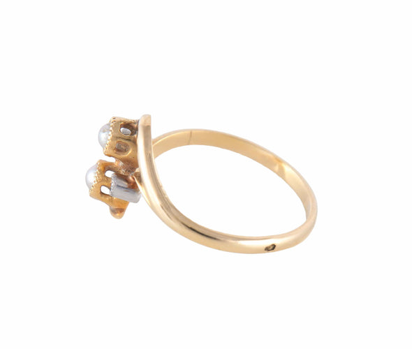 Bague BAGUE "SABAH" OR, PERLE & DIAMANTS 58 Facettes BO/220064 NSS