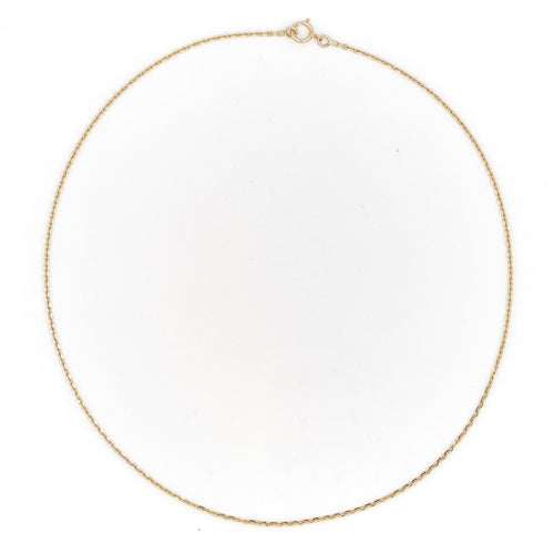 Collier Collier Maille forçat Or jaune 58 Facettes 1875425CN