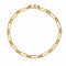 Bracelet Bracelet gourmette limée or jaune 58 Facettes CVBR36
