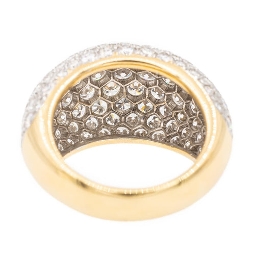 Bague 53 Bague Cocktail Or blanc Diamant 58 Facettes 2303251CN