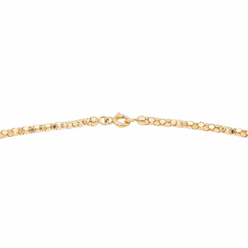 Collier Collier Maille pop corn Or rose 58 Facettes 2340401CN