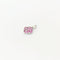 Pendentif Pendentif Or blanc Diamants Saphirs roses 58 Facettes 27966