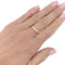 Bague 55 Bague Cartier, "Lanière", or rose. 58 Facettes 32317