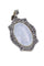 Pendentif Médaille Art Déco, vierge en or jaune/ blanc 58 Facettes 063601