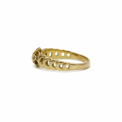 Bague 56 Bague Or jaune Diamant 58 Facettes 240068R