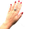 Bague Bague Toi & Moi émeraude diamant 58 Facettes 2845